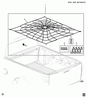 PICKUP BOX/NET PACKAGE (DEALER INSTALLED, CONVENIENCE NET RXQ)