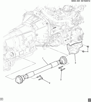 FRONT AXLE PROP SHAFT MOUNTING (ALL-WHEEL DRIVE F46)