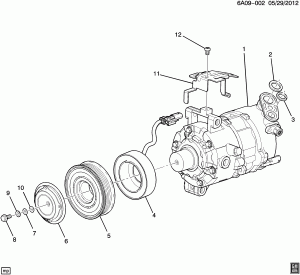 A/C COMPRESSOR ASM (LTG/2.0X)