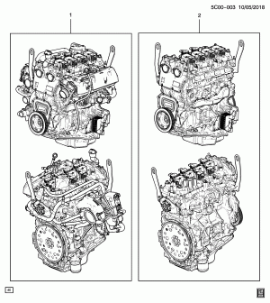 ENGINE ASM & PARTIAL ENGINE (L3B/2.7K)