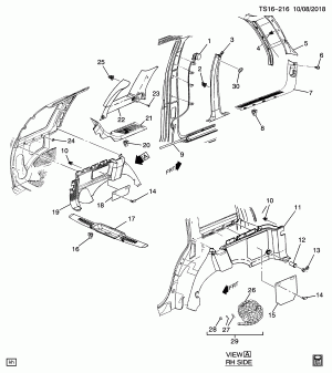 TRIM/INTERIOR-BODY SIDE