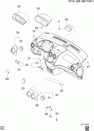 INSTRUMENT PANEL PART 2 MOLDING & SWITCHES