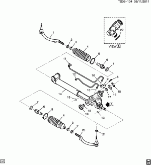 STEERING GEAR ASM