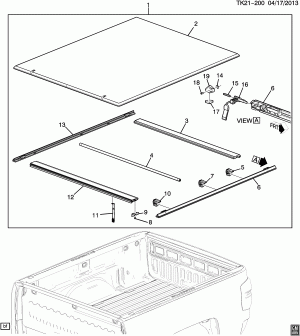 ПАКЕТ КРЫШКИ/ШТОРКИ-МЯГКАЯ СВЕРТЫВАЕМАЯ