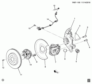 SUSPENSION/REAR-KNUCKLE DETAIL