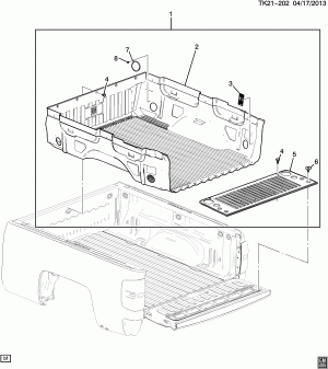 ПАКЕТ ОБЛИЦОВКИ/БАГАЖНИК ПИКАПА