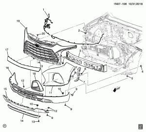 BUMPER/FRONT PART 1 FASCIA