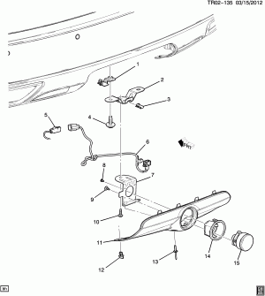 LAMPS/REAR FOG (BUICK W49, T79)
