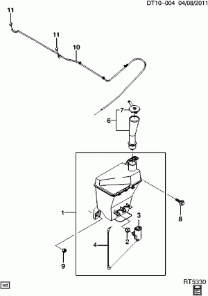 WASHER PUMP/WINDSHIELD