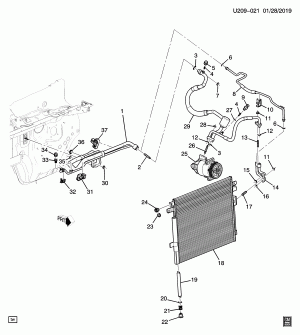 A/C REFRIGERATION SYSTEM (LGZ/3.6N)