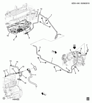СИСТЕМА СНИЖЕНИЯ ТОКСИЧНОСТИ ВЫХЛОПНЫХ ГАЗОВ ПОДАЧА (LSQ/2.0-2, ЗА ИСКЛЮЧЕНИЕМ ПОЛНОГО ПРИВОДА F48)