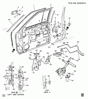 DOOR HARDWARE/SIDE FRONT