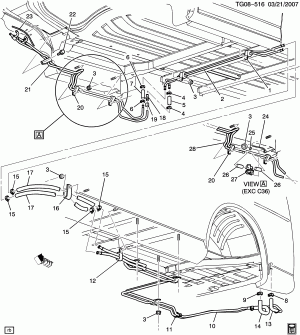 HOSES & PIPES/AUXILIARY HEATER (C36,EXC (C69))