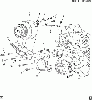 A/C COMPRESSOR MOUNTING (LL2/2.8R)