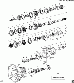 5-SPEED MANUAL TRANSMISSION (MY2) PART 2 (MAIN GEARS)