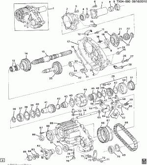 TRANSFER CASE (NEW PROCESS/NEW VENTURE GEAR 231C)