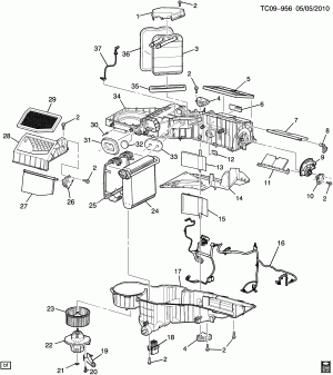 A/C & HEATER MODULE ASM (AUTO TEMPERATURE CONTROL CJ2)