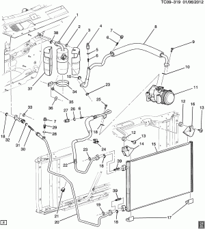 A/C REFRIGERATION SYSTEM (LMM/6.6-6, EXC AMBULANCE YF2)