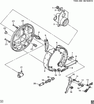 BRAKE ASM/REAR DRUM