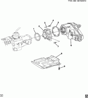 TRANSFER CASE ADAPTER
