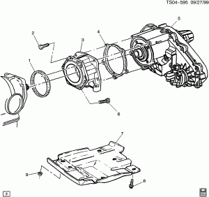 TRANSFER CASE ADAPTER (AUTOMATIC TRANSMISSION)