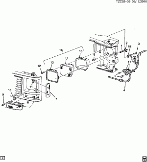 LAMPS/FRONT (SINGLE HEADLAMP)