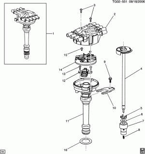 DISTRIBUTOR/IGNITION (L29/7.4J)