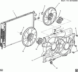 ENGINE COOLANT FAN (LFW/3.0-5)