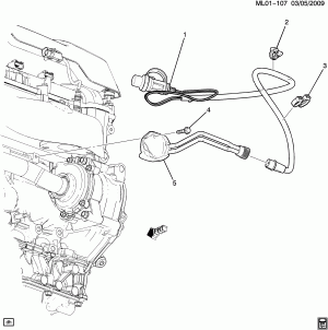 ENGINE BLOCK HEATER (LAF/2.4C, 110V HEATER K05)