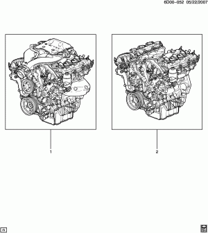 ENGINE ASM & PARTIAL ENGINE (LLT/3.6V)