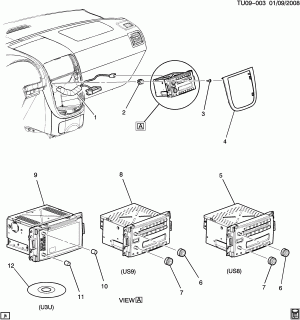 RADIO ASM (BUICK W49)