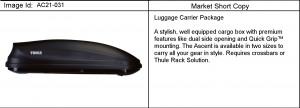 CARRIER PKG/HARD SHELL (LONG)