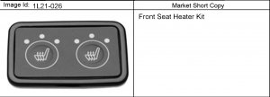 ACCESSORY PKG/FRONT SEAT HEATER