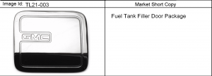 DOOR PKG/FUEL TANK FILLER
