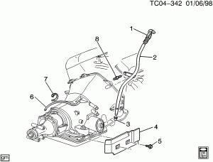 TRANSMISSION FILLER TUBE/AUTOMATIC TRANSMISSION (M30)