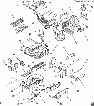 A/C & HEATER MODULE ASM/FRONT(CJ3)