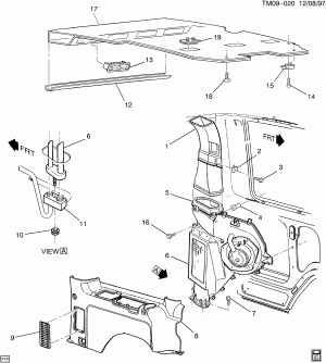 AIR DISTRIBUTION SYSTEM/REAR