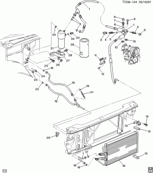 A/C REFRIGERATION SYSTEM PART 1 (L29/7.4J,L31/5.7R, W/RR AUX A/C C69)