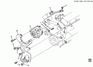GENERATOR MOUNTING (L19/7.4N)