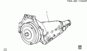 AUTOMATIC TRANSMISSION (M30) PART 1 (HYDRA-MATIC 4L60-E)(ELECTRONIC)ASSEMBLY