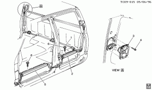 AUDIO SYSTEM/REAR