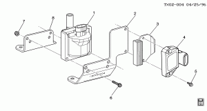 COIL & MODULE/IGNITION (L30/5.0M,L31/5.7R,L35/4.3W)