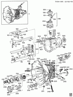 5-SPEED MANUAL TRANSMISSION (MY2) PART 1 (CASE & RELATED PARTS)