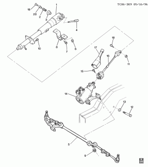 STEERING SYSTEM & RELATED PARTS