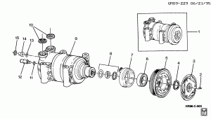A/C COMPRESSOR ASM/HT-6