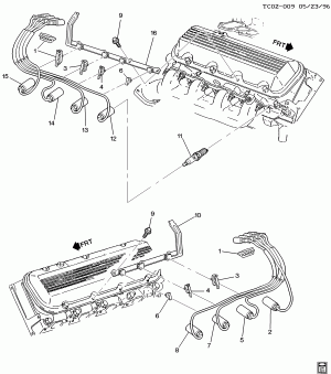 SPARK PLUG WIRING (L29/7.4J)