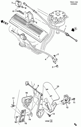 ACCELERATOR CONTROL (LB1/4.3N)