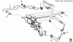 HOSES & PIPES/HEATER (LN2/2.2-4)