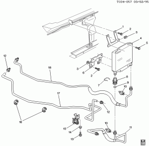 TRANSMISSION AUXILIARY OIL COOLER (MT1, EXC L19/7.4N)