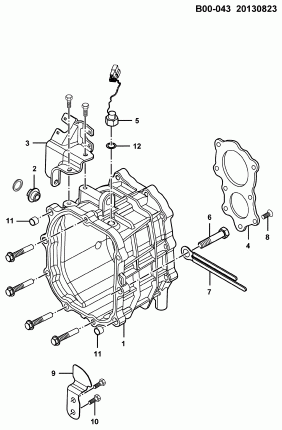 TRANSFER CASE (B15)(L3C,M4N)